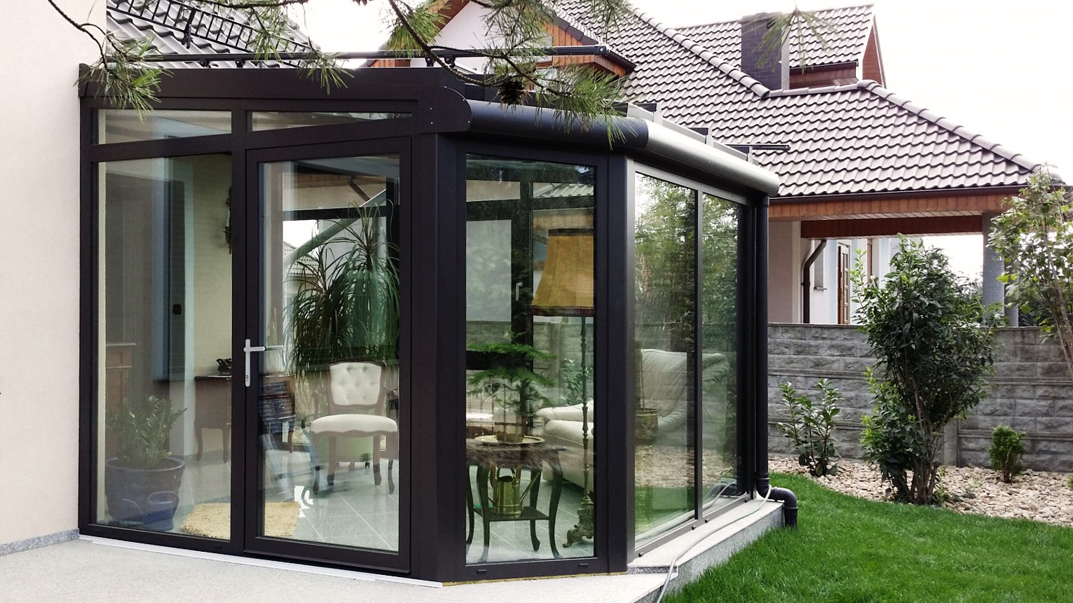 Wintergarten ultra warm – profilnet Wintergarten modern holz